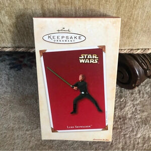 Hallmark Star Wars Luke Skywalker Ornament 2002